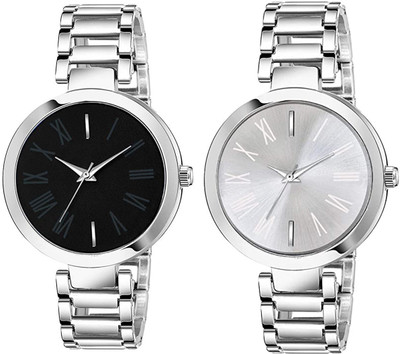 ETLIS Set of 2 Classic and Modern Combo Set of 2 Classic and Modern Combo Analog Watch  - For Women