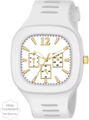 vs gadgets Fancy Stylish White Analog Watch for Boys and Girls Analog Watch  - For Boys & Girls