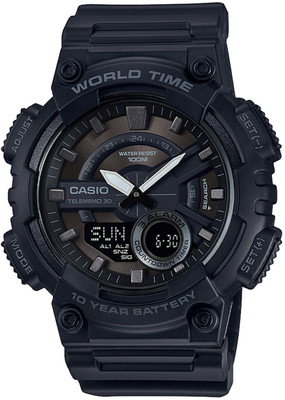 CASIO AEQ-110W-1BVDF Youth Combination ( AEQ-110W-1BVDF ) Analog-Digital Watch  - For Men