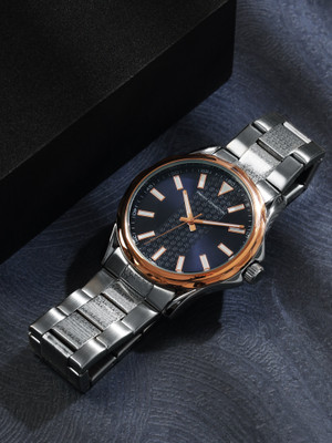 French Connection Abyss Abyss Etching 3 Hands Men's Analog Watch  - For Men