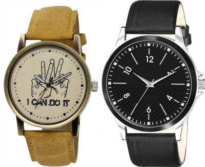 TVILLA Grey I Can Do it MZ-LR30 Analog Watch  - For Men