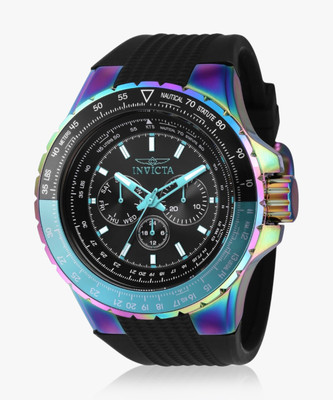 INVICTA 37033 Aviator Black Dial Quartz Analog Watch  - For Men