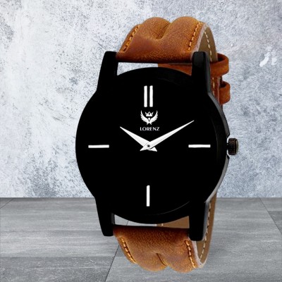 LORENZ MK-1013A LORENZ Black Dial Men's Analog Wrist Watch- 1013A Analog Watch  - For Men