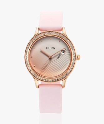 Titan Titan Ladies Purple Glam It Up Phase 2 Analog Watch  - For Women