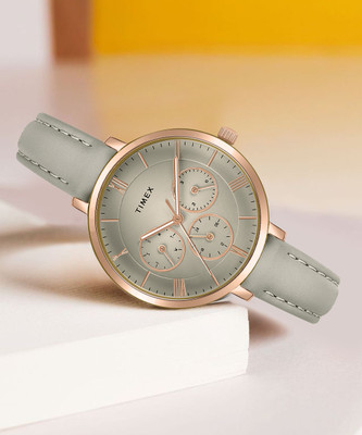 TIMEX Multifunction Grey Dial Analog Watch  - For Women