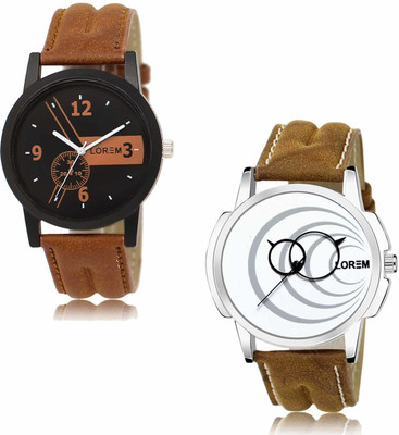 LOREM OE-LR01-LR63 Analog Watch  - For Men