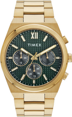 TIMEX TWEG297SMU02 Timex Green Round Dial Analog Watch  - For Men