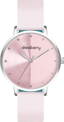 Dressberry DB-201 PK Big Dial Analog Watch  - For Women