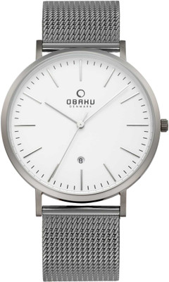 OBAKU Havre Titanium Analog Watch  - For Men
