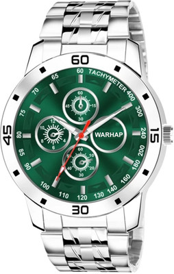 WARHAP Max Well Tranado Robust Analogue Silver Analog Watch  - For Boys