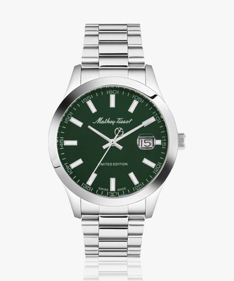 Mathey-Tissot H451VE Limited Edition Swiss Made Green Dial Analog Watch  - For Men