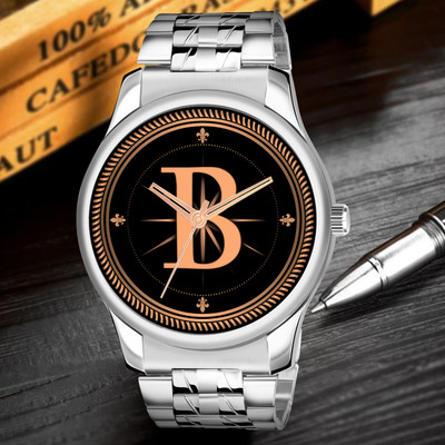 Prathshya ALPHA-B-NEWAVO-SIL-STL-1 Alpha Heritage Collection A Silver Strap Watch for Man & Boys Analog Watch  - For Men