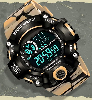 HALA G90 Digital Watch Multi-Function Stylish Sports Silicon Strap Amazing Look Style Digital Watch  - For Boys