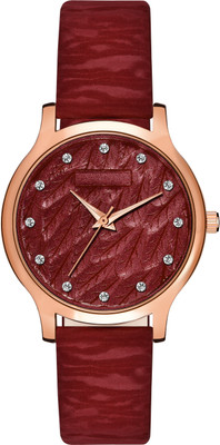 WEDSCOY Classy Designer Dial Slim Fit Leather Belt Classy Designer Dial Slim Fit Leather Belt Analog Watch  - For Girls
