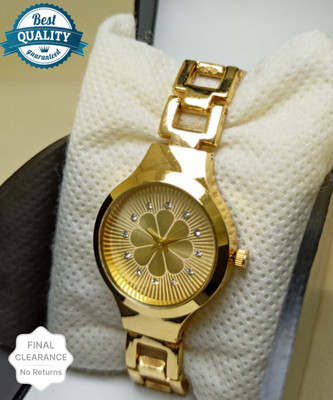 JMH ENTERPRISE KMR-B-33-GOLDEN Analog Watch  - For Girls
