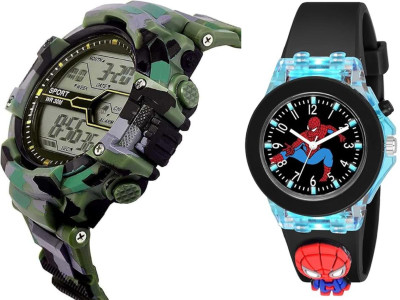 Amience Simple Elegant Versatile Watch for Men Women Boys Girls Analog-Digital Watch  - For Boys & Girls