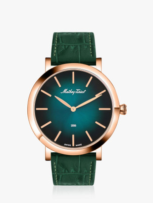 Mathey-Tissot Swiss Made Green Dial Classic Analog Watch  - For Men
