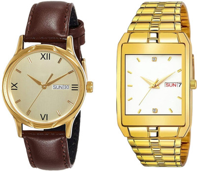 Caihong FK_White Analog Watch  - For Men
