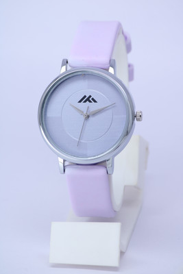 ZANZEER Premium Quality Causal Watch Round Cash Silicon Belt Analog Watch  - For Girls
