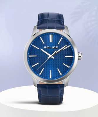 Police PLPEWJA2207703 Blue Dial Blue Strap Analog Watch Analog Watch  - For Men