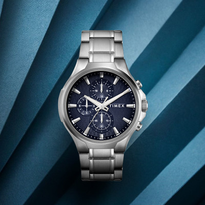 TIMEX Dual Time Multifunction, Blue Dial Analog Watch  - For Men
