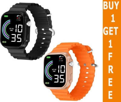 JMDEnterprises Ultra led Most Selling Multicolor Silicone ULTRA Led Digital Watch Combo for Men & Women Digital Watch  - For Boys & Girls