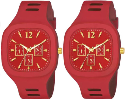 FADISO Addy PU Strap Shockproof Stylish Premium Quality Wrist Watch Analog Watch  - For Men