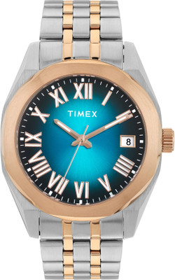TIMEX TWEG296SMU05 Timex Blue ombre Round Dial Analog Watch  - For Men