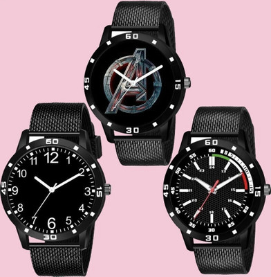 house of common COMBO WATCH COMBO WATCH PACK OF 3 FOR MEN&BOYS Analog Watch  - For Boys & Girls