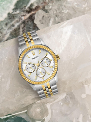 TIMEX Multifunction Silver Dial Analog Watch  - For Men