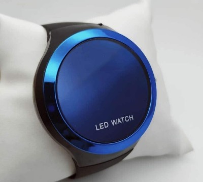 Nayabbazaar Men Sport Watch High-end Silicone Strap Military Wrist Watch Denzcart Blue Digital Watch  - For Boys & Girls