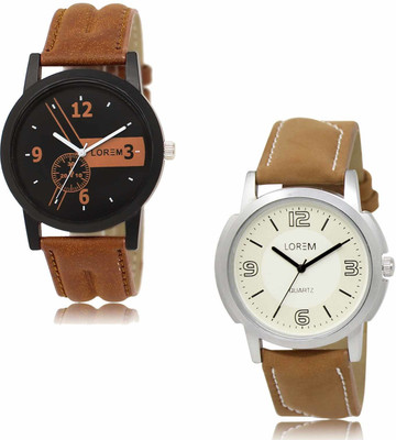 LOREM OE-LR01-LR16 Analog Watch  - For Men