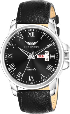 LOIS CARON LCS-8332 Classic Quartz Wristwatch with Day and Date Function for Men and Boys Analog Watch  - For Men