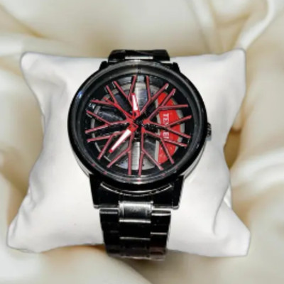 JARURATI STORE Men’s Rotating Wheel Dial Analog Watch A37 Rotating Analog Watch-37 Analog Watch  - For Men