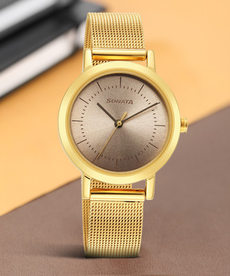SONATA 8174YM02 - SDN237 - SO - ESSENTIALS 2.0 Analog Watch  - For Women