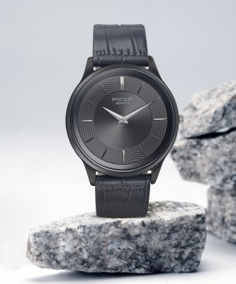 SONATA Poze Black Dail Black Strap Analog Watch  - For Men