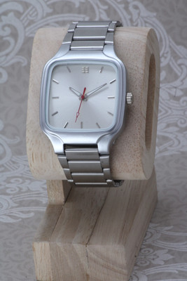 ZANZEER Simple Design Square Dial Colorful Stainless Steel Chain Belt Simple Design Square Dial Colorful Stainless Steel Chain Belt Analog Watch  - For Boys