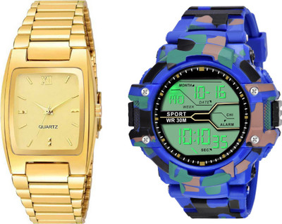 Brostin Casual Look Analog-Digital Men's Combo Watches Analog-Digital Watch  - For Men