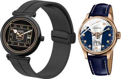 RegalHands A luxurious fusion of Analoge Watch and classic leather craftsmanship.-10011 Analog Watch  - For Men