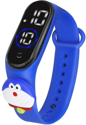 KIMY KIMY_M4 Gudda_Light Blue_Doreman KIMY LED Digital watches with a traditional style for men and boys Digital Watch  - For Men
