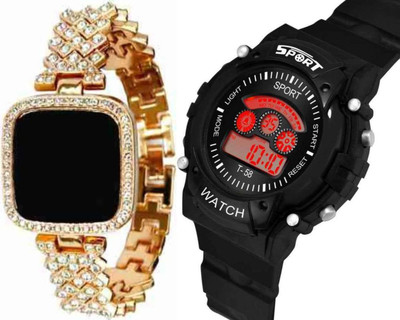 RSM Simple Elegant Versatile Watch for Men Women Boys Girls Digital Watch  - For Boys & Girls
