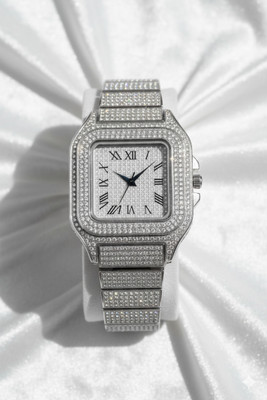 LOOFTRADER EZ36 Statement Diamond Timepiece Analog Watch  - For Men & Women