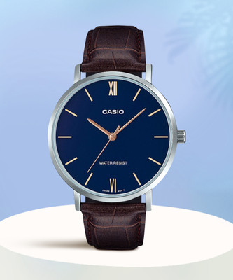 CASIO Enticer Men's Enticer Men's ( MTP-VT01L-2BUDF ) Analog Watch  - For Men