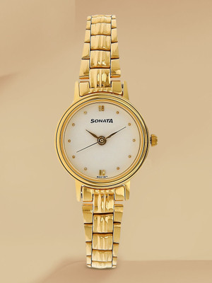 SONATA NP8096YM01 Analog Watch  - For Women