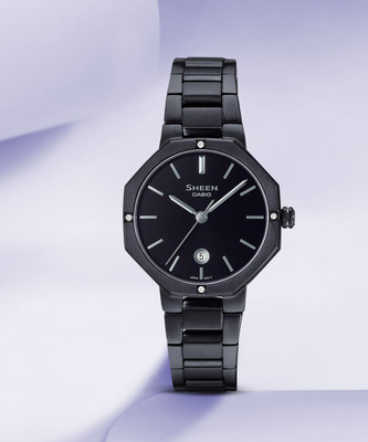 CASIO SHE-4543BD-1AUDF Sheen Analog Watch  - For Women