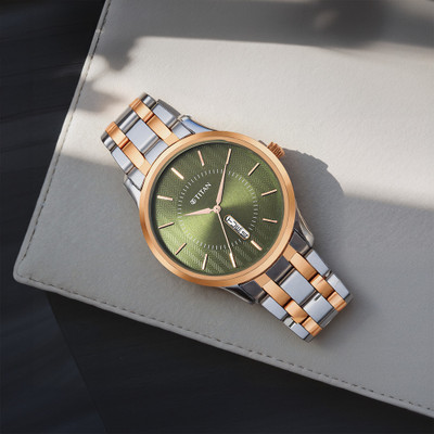Titan 1825KM03 Gents Karishma Analog Watch  - For Men