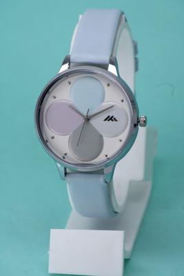 ZANZEER New Fancy Flower Design Multicolor Dial Attractive Leather Belt New Fancy Flower Design Multicolor Dial Attractive Leather Belt Analog Watch  - For Women