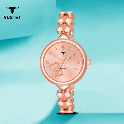 RUSTET LK-03-ROSEGOLD LK-03 Analog Watch  - For Girls