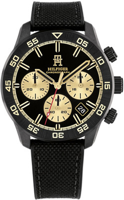 TOMMY HILFIGER TH85 Tommy Hilfiger TH85 Quartz Black Round Dial Men's Watch / Analog Watch  - For Men