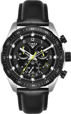 TIMEX TIMEX Vector Black Round Chronograph Dial Analog Watch  - For Men